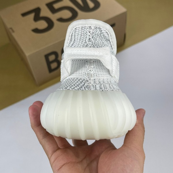 Giày Adidas Yeezy 350 V2 Static Reflective Trắng Phản Quang Boost Nén Hạt - Adidas ảnh 6 giày thể thao chất lượng