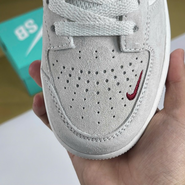 Giày Nike SB 58 Light Smoke Burgundy Đỏ Xám Da Lộn - Nike ảnh 4 giày thể thao chất lượng