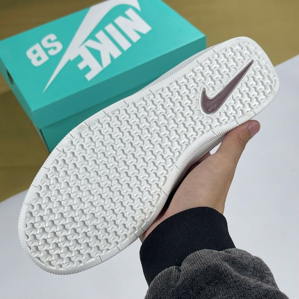 Giày Nike SB 58 Light Smoke Burgundy Đỏ Xám Da Lộn - Nike ảnh 7 giày thể thao chất lượng