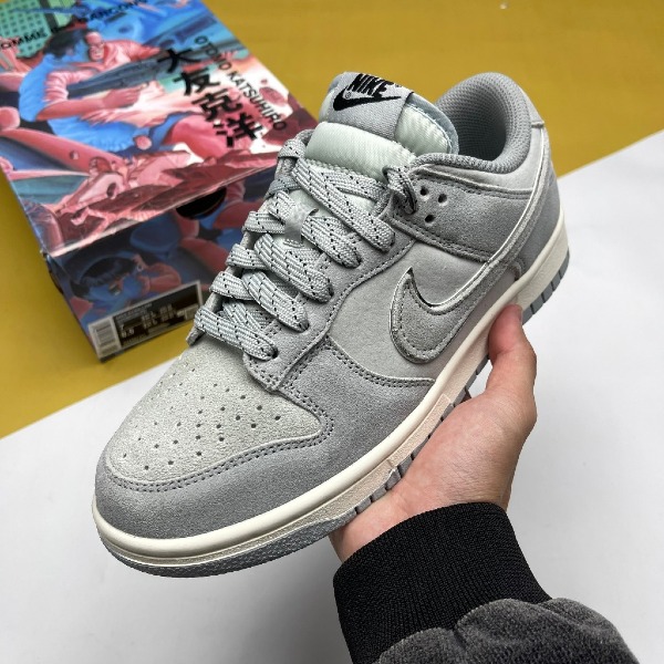 Giày Nike SB Dunk Low Otomo Katsuhiro Light Grey Xám Bạc [S] - Nike ảnh 2 giày thể thao chất lượng