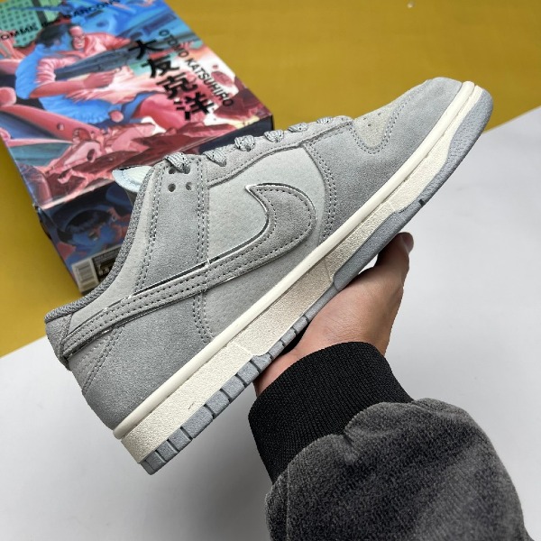 Giày Nike SB Dunk Low Otomo Katsuhiro Light Grey Xám Bạc [S] - Nike ảnh 3 giày thể thao chất lượng