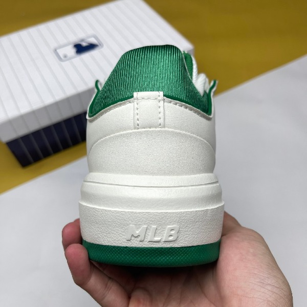 Giày MLB Chunky Liner Mid NY Green, MLB Liner Mid NY Trắng Xanh Lá [S] - MLB ảnh 6 giày thể thao chất lượng