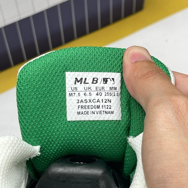 Giày MLB Chunky Liner Mid NY Green, MLB Liner Mid NY Trắng Xanh Lá [S] - MLB ảnh 8 giày thể thao chất lượng