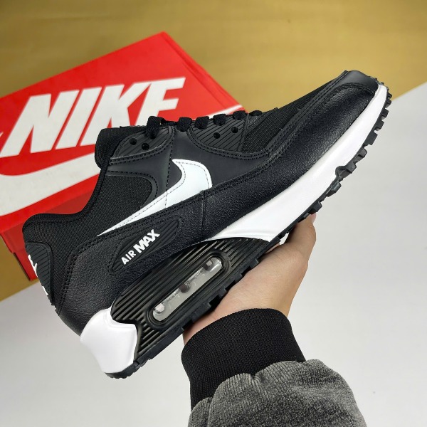 Giày Nike Air Max 90 Black White Đen Trắng - Nike ảnh 3 giày thể thao chất lượng