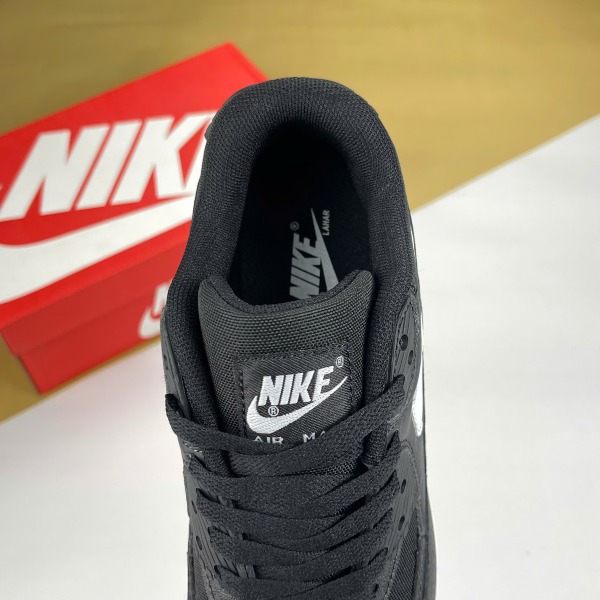 Giày Nike Air Max 90 Black White Đen Trắng - Nike ảnh 5 giày thể thao chất lượng