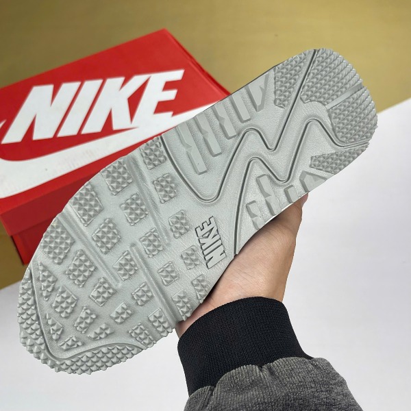 Giày Nike Air Max 90 Surplus Wolf Grey, Air Max 90 Xám viền Đỏ - Nike ảnh 7 giày thể thao chất lượng