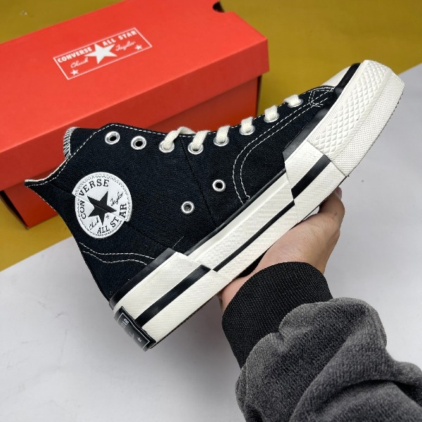 Giày Converse Chuck Taylor All Star 70 Plus Black Cao Đen Đế Ghép [S] - Converse ảnh 3 giày thể thao chất lượng