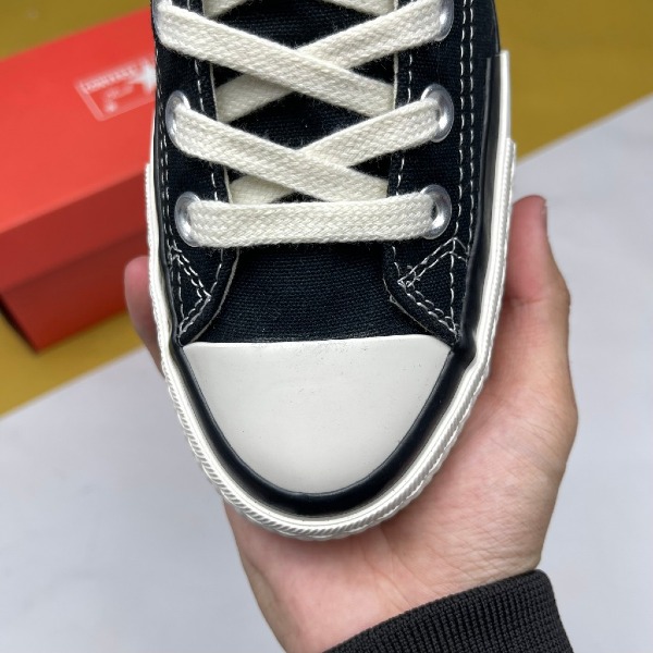 Giày Converse Chuck Taylor All Star 70 Plus Black Cao Đen Đế Ghép [S] - Converse ảnh 4 giày thể thao chất lượng
