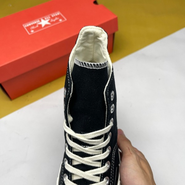 Giày Converse Chuck Taylor All Star 70 Plus Black Cao Đen Đế Ghép [S] - Converse ảnh 5 giày thể thao chất lượng