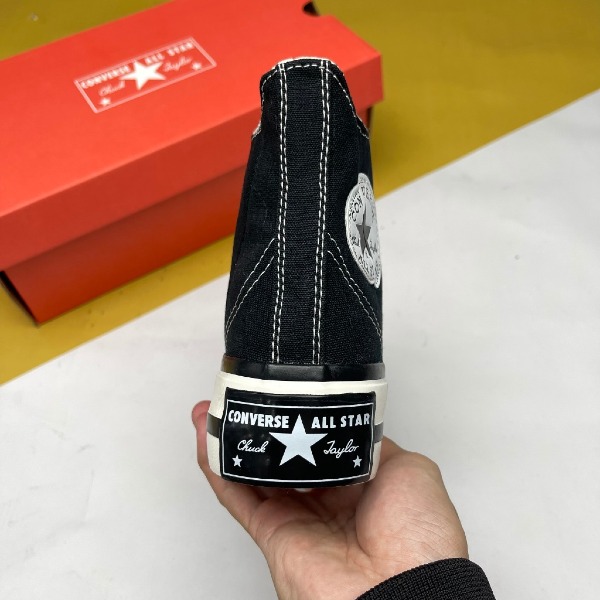 Giày Converse Chuck Taylor All Star 70 Plus Black Cao Đen Đế Ghép [S] - Converse ảnh 6 giày thể thao chất lượng