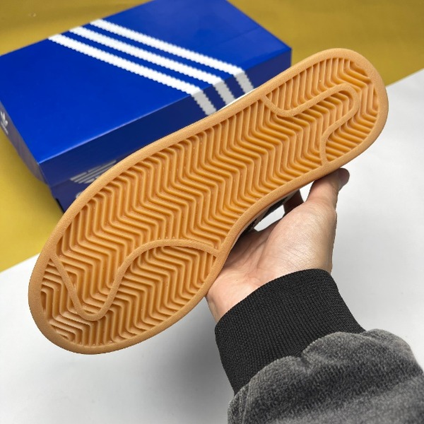 Giày Adidas Campus 00s Crystal White Campus Kem Sọc Den [S] - Adidas ảnh 7 giày thể thao chất lượng