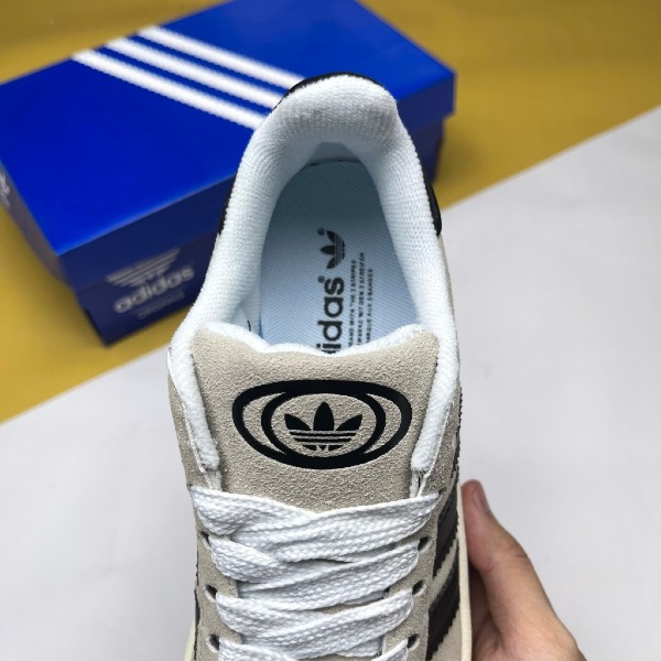 Giày Adidas Campus 00s Crystal White Campus Kem Sọc Den [S] - Adidas ảnh 5 giày thể thao chất lượng