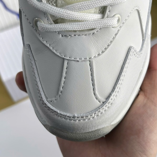 Giày MLB Big Ball White Navy Trắng LA Xanh Than - MLB ảnh 4 giày thể thao chất lượng