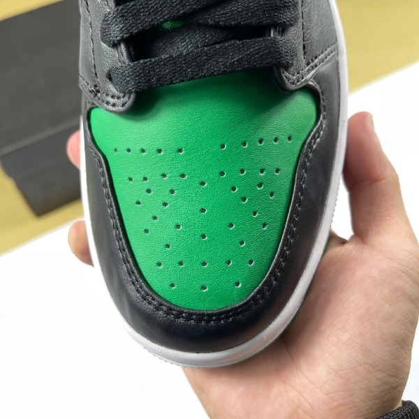 Giày Nike Air Jordan 1 Low Lucky Green, JD1 Thấp Xanh Lá Đen [S] - Nike ảnh 4 giày thể thao chất lượng