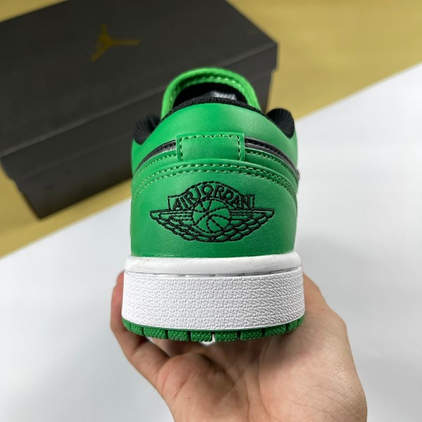 Giày Nike Air Jordan 1 Low Lucky Green, JD1 Thấp Xanh Lá Đen [S] - Nike ảnh 6 giày thể thao chất lượng