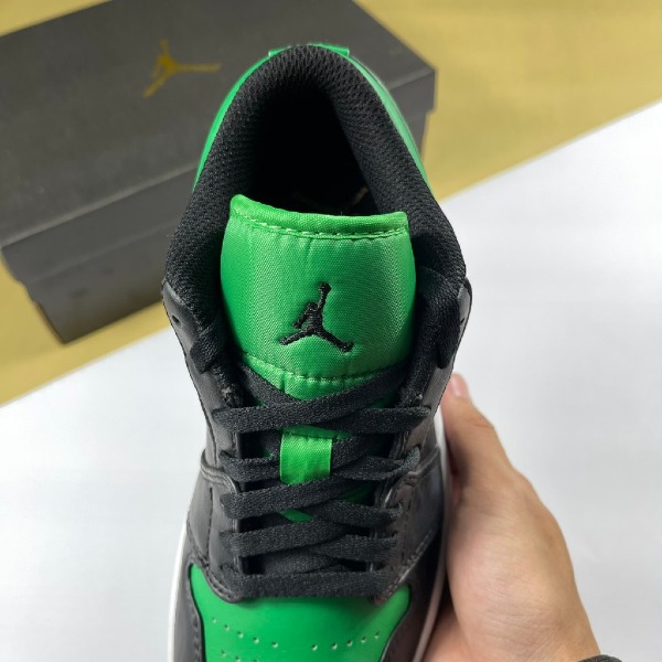 Giày Nike Air Jordan 1 Low Lucky Green, JD1 Thấp Xanh Lá Đen [S] - Nike ảnh 5 giày thể thao chất lượng
