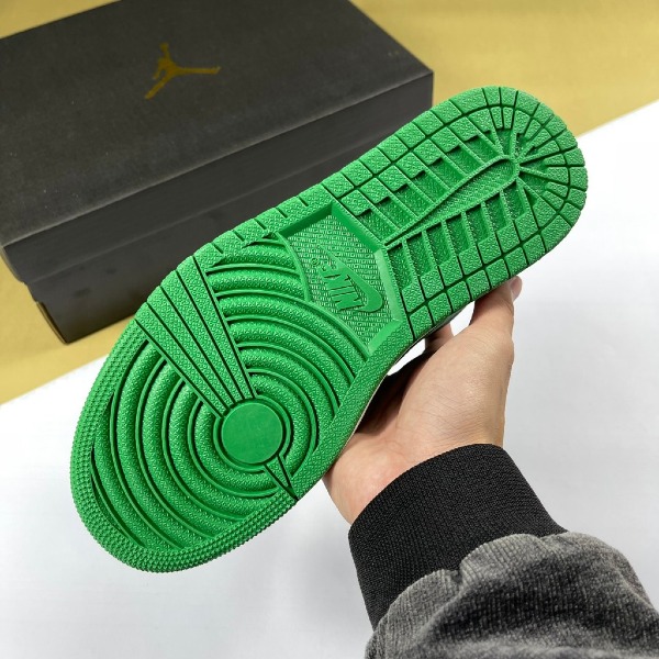 Giày Nike Air Jordan 1 Low Lucky Green, JD1 Thấp Xanh Lá Đen [S] - Nike ảnh 7 giày thể thao chất lượng