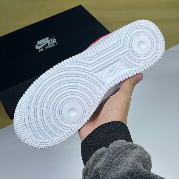 Giày Nike Air Force 1 Low Gym Red, AF1 Trắng Móc Đỏ [S] - Nike ảnh 8 giày thể thao chất lượng