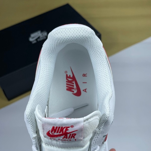 Giày Nike Air Force 1 Low Gym Red, AF1 Trắng Móc Đỏ [S] - Nike ảnh 5 giày thể thao chất lượng