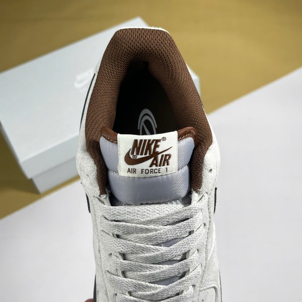 Giày Nike Air Force Light Orewood Brown Xám Nâu - Nike ảnh 5 giày thể thao chất lượng