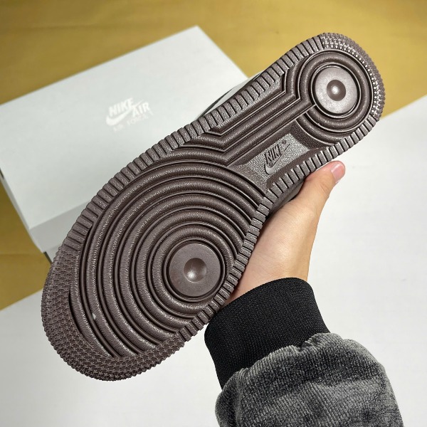 Giày Nike Air Force Light Orewood Brown Xám Nâu - Nike ảnh 7 giày thể thao chất lượng