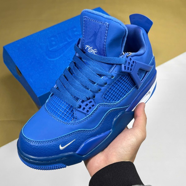 Giày Nike Air Jordan 4 Brick By Brick Blue Gạch Xanh - Nike ảnh 2 giày thể thao chất lượng