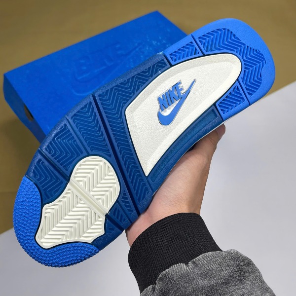 Giày Nike Air Jordan 4 Brick By Brick Blue Gạch Xanh - Nike ảnh 7 giày thể thao chất lượng