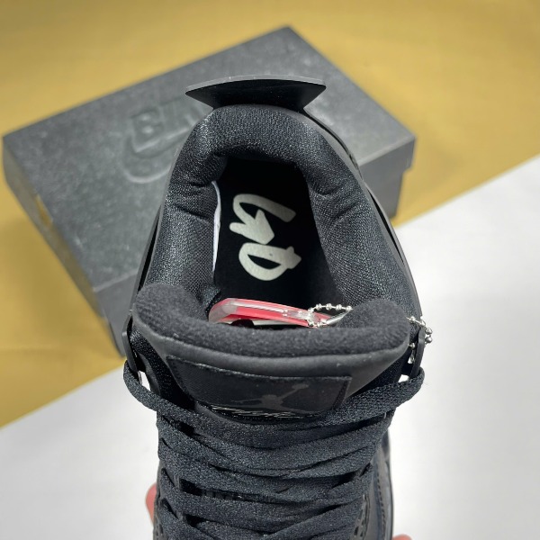 Giày Nike Air Jordan 4 Brick By Brick Black Gạch Đen - Nike ảnh 5 giày thể thao chất lượng