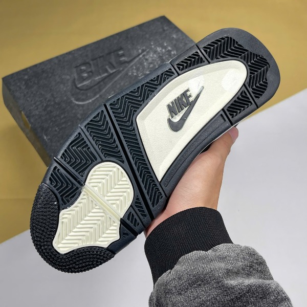 Giày Nike Air Jordan 4 Brick By Brick Black Gạch Đen - Nike ảnh 7 giày thể thao chất lượng