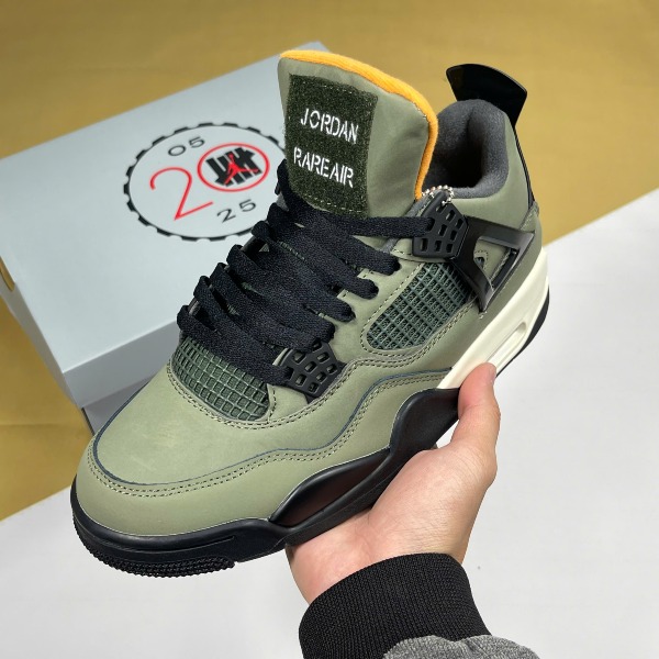 Giày Nike Air Jordan 4 Undefeated Xanh Rêu - Nike ảnh 2 giày thể thao chất lượng
