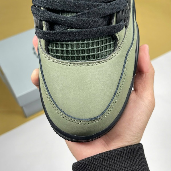 Giày Nike Air Jordan 4 Undefeated Xanh Rêu - Nike ảnh 4 giày thể thao chất lượng