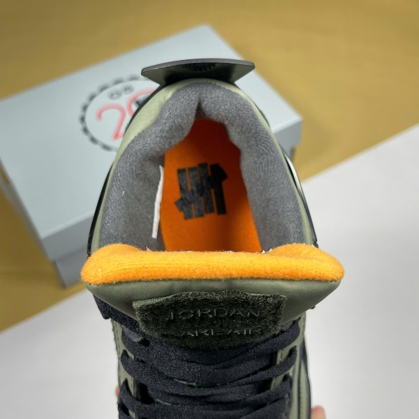 Giày Nike Air Jordan 4 Undefeated Xanh Rêu - Nike ảnh 5 giày thể thao chất lượng