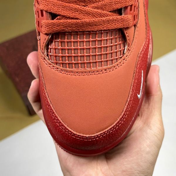 Giày Nike Air Jordan 4 Brick By Brick Red Gạch Đỏ - Nike ảnh 5 giày thể thao chất lượng