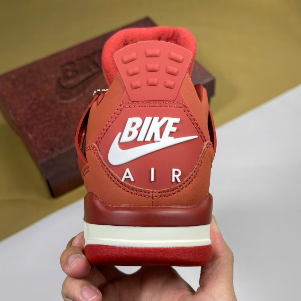 Giày Nike Air Jordan 4 Brick By Brick Red Gạch Đỏ - Nike ảnh 7 giày thể thao chất lượng