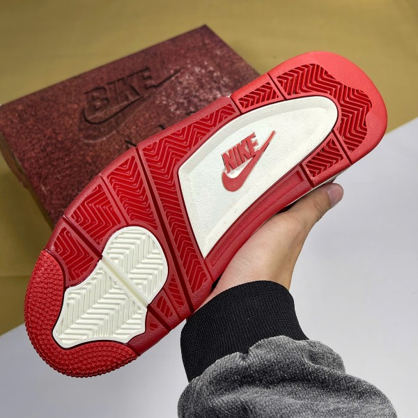 Giày Nike Air Jordan 4 Brick By Brick Red Gạch Đỏ - Nike ảnh 8 giày thể thao chất lượng