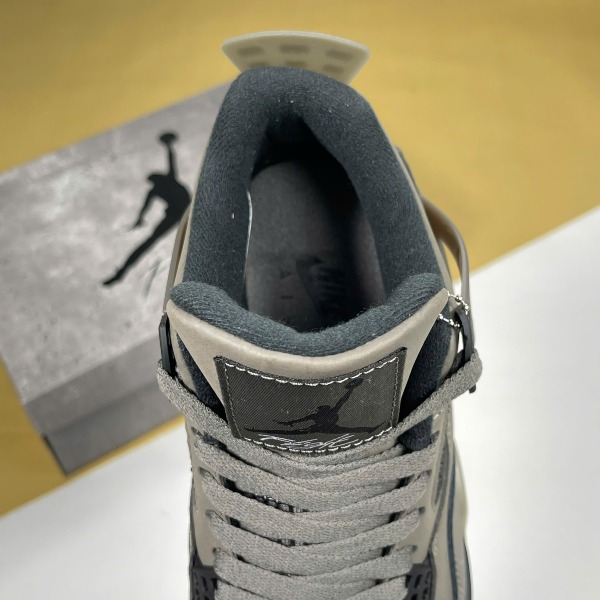 Giày Nike Air Jordan 4  Brick By Brick Stone Gạch Xám - Nike ảnh 5 giày thể thao chất lượng