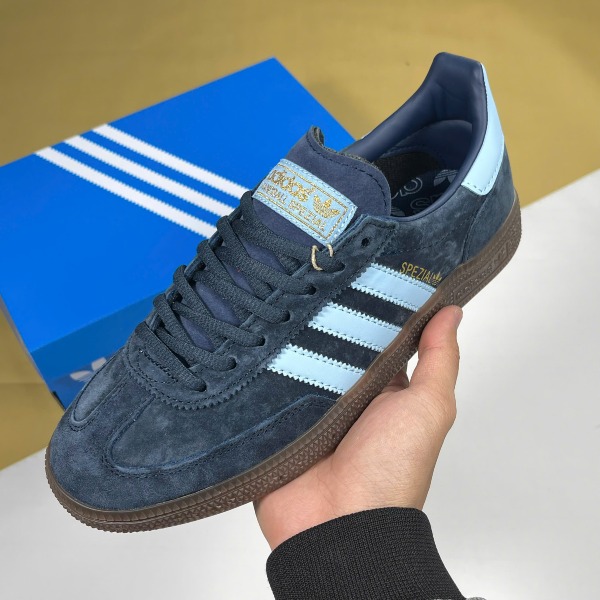 Giày Adidas Handball Spezial Navy Gum Xanh Than Đế Nâu [S] - Adidas ảnh 2 giày thể thao chất lượng