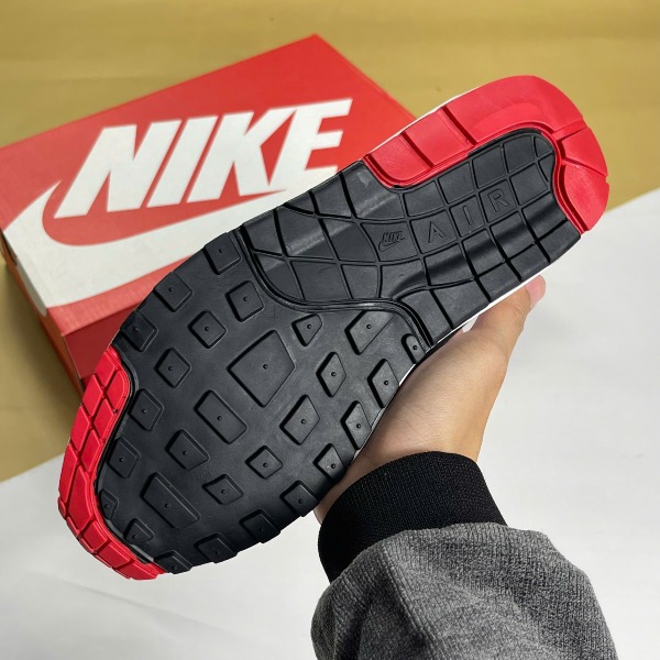 Giày Nike Air Max 1 Premium Đen Trắng - Nike ảnh 6 giày thể thao chất lượng