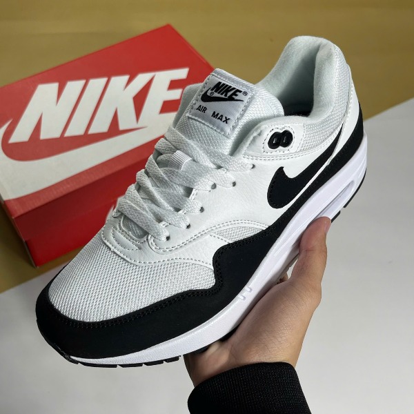 Giày Nike Air Max 1 White Black Trắng Đen - Nike ảnh 2 giày thể thao chất lượng