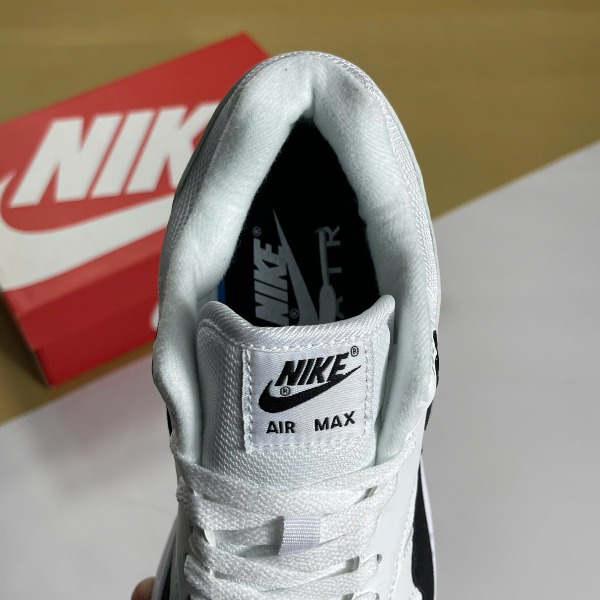 Giày Nike Air Max 1 White Black Trắng Đen - Nike ảnh 5 giày thể thao chất lượng
