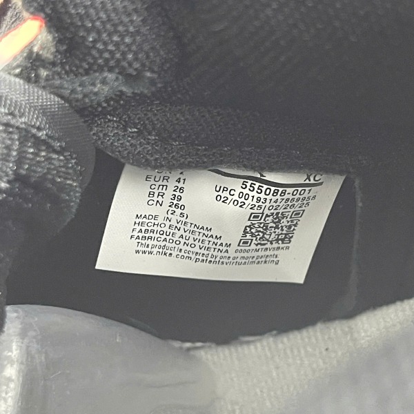 Giày Nike Air Jordan 1 High Banned Cổ Cao Đen Đỏ [S] - Nike ảnh 8 giày thể thao chất lượng