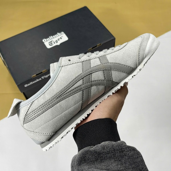 Giày Onitsuka Tiger Mexicco 66 Grey Xám Da Lộn - Onitsuka Tiger ảnh 3 giày thể thao chất lượng
