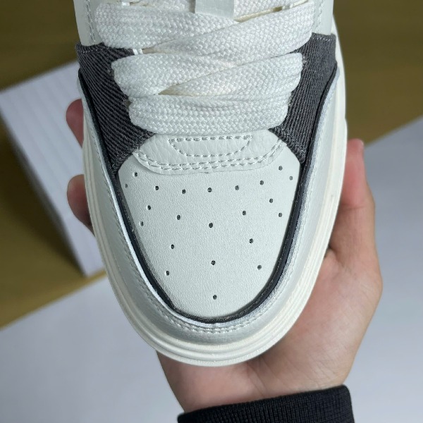 Giày MLB Chunky Liner Denim Pocket New York Yankees Black Trắng Đen - MLB ảnh 5 giày thể thao chất lượng