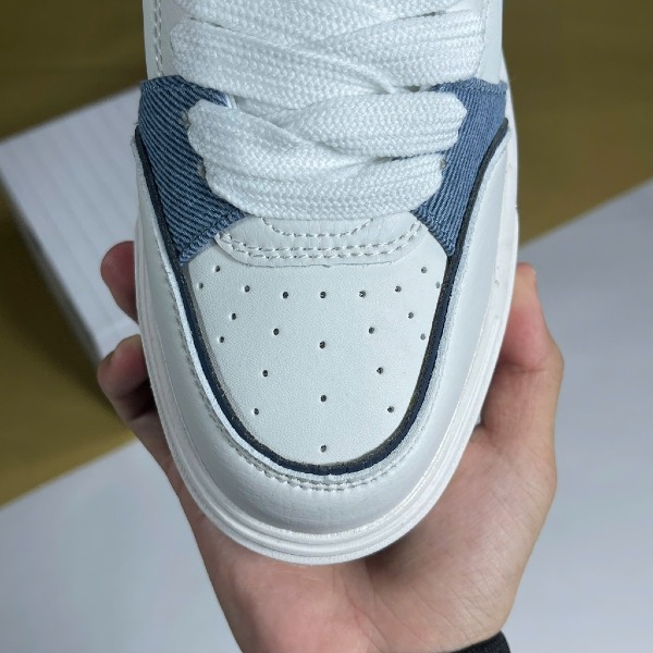 Giày MLB Chunky Liner Denim Pocket New York Yankees Navy Trắng Xanh - MLB ảnh 5 giày thể thao chất lượng